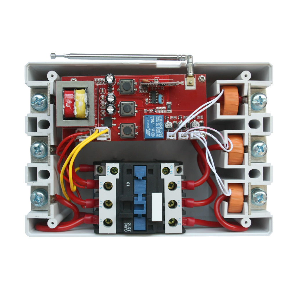 AC 380V Wireless Remote Control Switch Kit for Three Phase Motor (Model:  0020698)