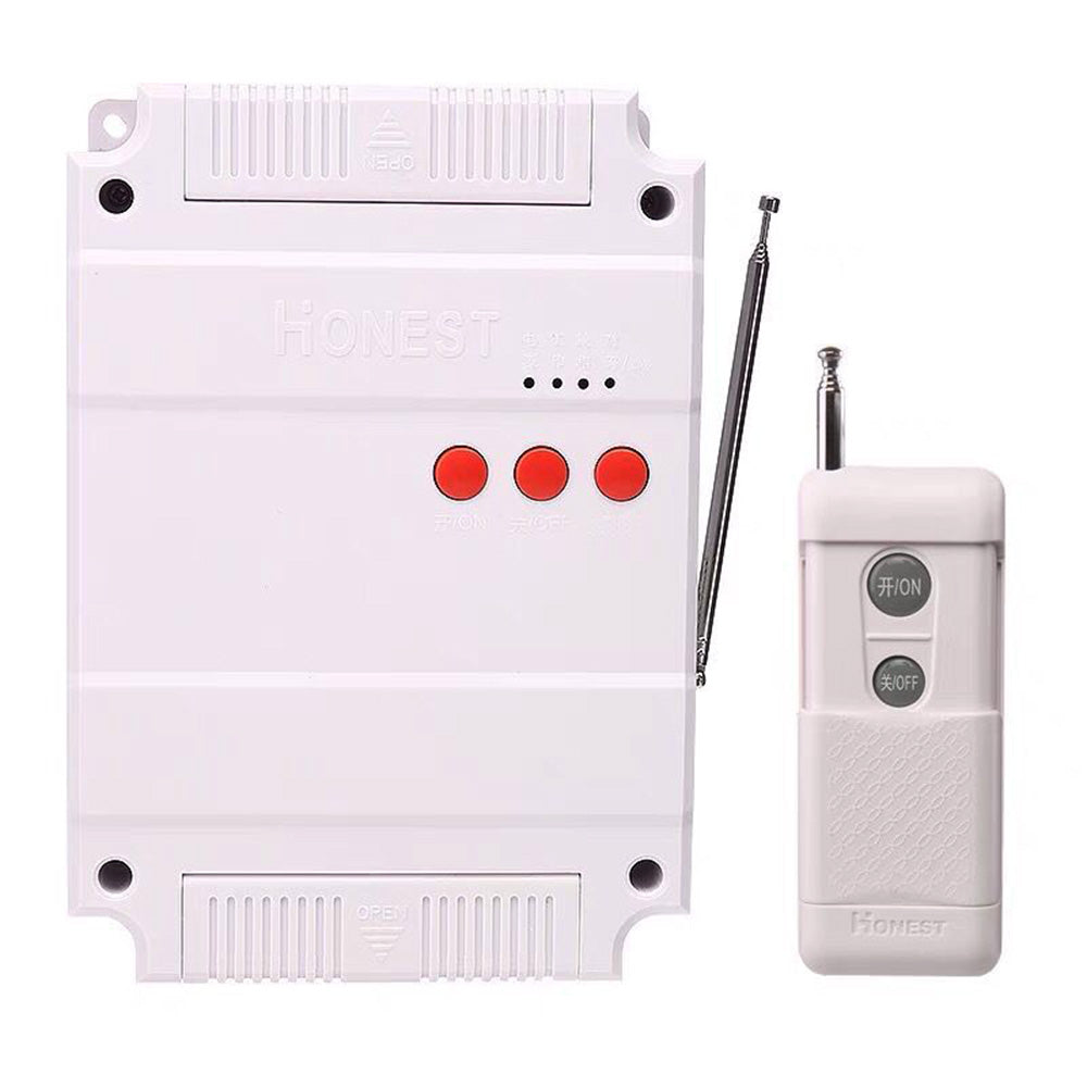 AC 380V Wireless Remote Control Switch Kit for Three Phase Motor (Model:  0020698)