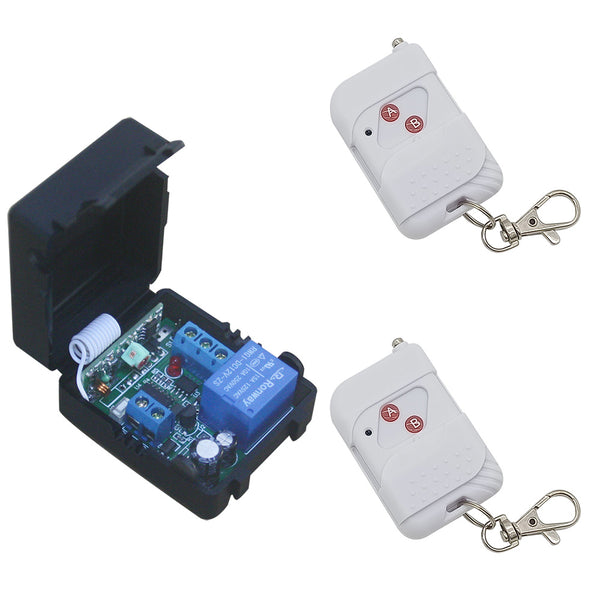 Small DC Wireless Remote Control Receiver Kit 1 Way 10A Relay Output (Model: 0020611)