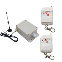 2 Way AC Power Output Wireless Receiver and RF Transmitter (Model: 0020396)