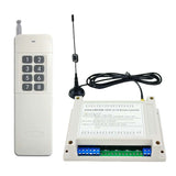 5 Km DC Wireless Remote Control Switch Kit 8 Way 10A Relay Output (Model: 0020055)