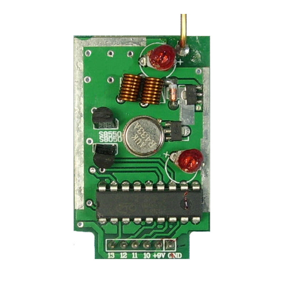 Long Range DC 9V 4-CH Wireless RF Transmitter Module (Model: 0021038)