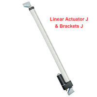 Waterproof DC Electric Linear Actuator IP67 Stroke 24 Inch 600mm (Model: 0041943)