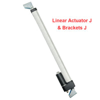 Waterproof DC Electric Linear Actuator IP67 Stroke 20 Inch 500mm (Model: 0041942)