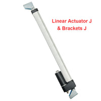 Waterproof DC Electric Linear Actuator IP67 Stroke 18 Inch 450mm (Model: 0041941)