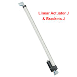 Waterproof DC Electric Linear Actuator IP67 Stroke 28 Inch 700mm (Model: 0041944)