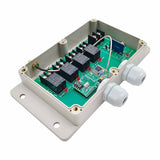 5km Wireless Switch RF Receiver With 4 Channel DC Power Input Output (Model: 0020223)