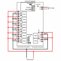 5 Km DC Wireless Remote Control Switch Kit 8 Way 10A Relay Output (Model: 0020055)