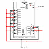 5 Km DC Wireless Remote Control Switch Kit 8 Way 10A Relay Output (Model: 0020055)