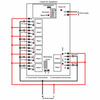 5 Km DC Wireless Remote Control Switch Kit 8 Way 10A Relay Output (Model: 0020055)