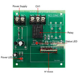 2 Km DC Wireless Remote Control Receiver Kit 1 Way 10A Relay Output (Model: 0020198)