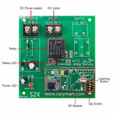 LORA 5 Km 1 Way Wireless Switch Receiver DC Power Input Output (Model: 0020139)