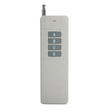 LORA 2 Km 4-CH DC 30A Wireless Remote Control Relay Switch Kit (Model: 0020446)