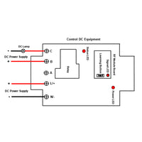 1 Way DC 8~80V Wireless Remote Control Relay Switch Kit Long Range 2 Km (Model: 0020303)