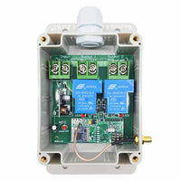 5 km High Power Wireless RF Switch 2 Way DC Output Radio Receiver (Model: 0020113)