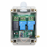 120V 220V 30A Wireless RF Switch Receiver 2 Way AC Output 5km (Model: 0020135)