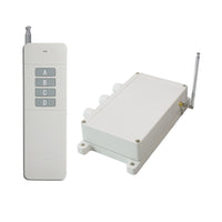 6000ft AC Wireless Remote Control Receiver Kit 4 Way 30A Realy Output (Model: 0020450)