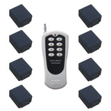 One 8-Button RF Transmitter Controls Eight DC 10A Wireless Switches (Model: 0020629)