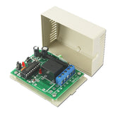 Four 1 Way 10A Relay Output DC Wireless Receivers and a RF Transmitter (Model: 0020354)