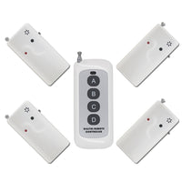 Four DC 3V Wireless Reminders and a RF Remote Control (Model: 0020171)