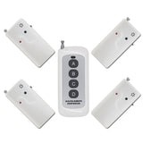 Four DC 3V Wireless Reminders and a RF Remote Control (Model: 0020171)