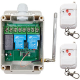 120V 220V Wireless Remote Control Switch Kit 2 Way 30A Relay Output (Model: 0020358)