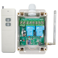 2 Way DC 30A Wireless Remote Control Relay Switch Kit LORA 5 Km (Model: 0020105)